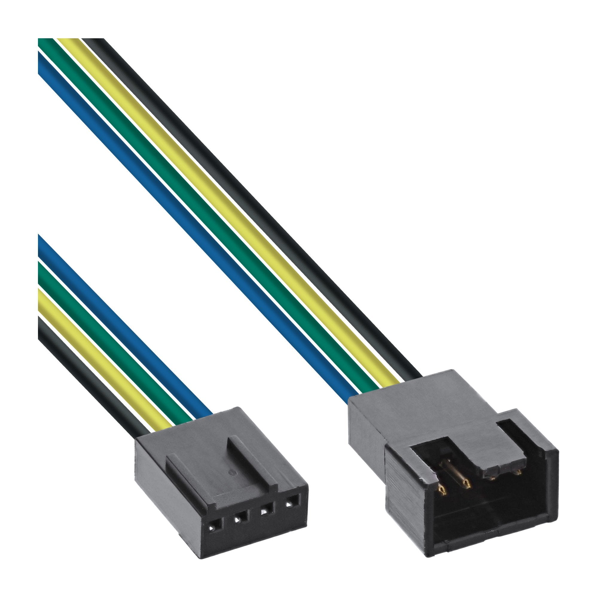 Extensión De Cable De Ventilador Inline Molex De 4 Pines Macho A Hembra De 70 Cm