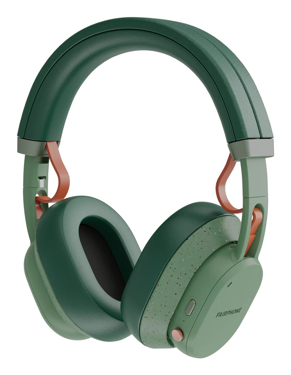 Fairphone Fairbuds Xl (2025) Forest Green (Dunkelverde, Bluetooth, Usb-C) Auhead-2gr-Eu2