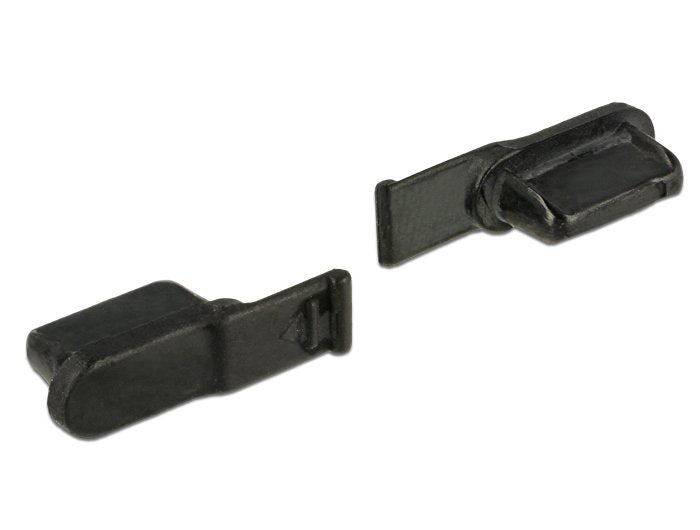 Staubschutz Für Lightning Buchse 10 Stück Schwarz