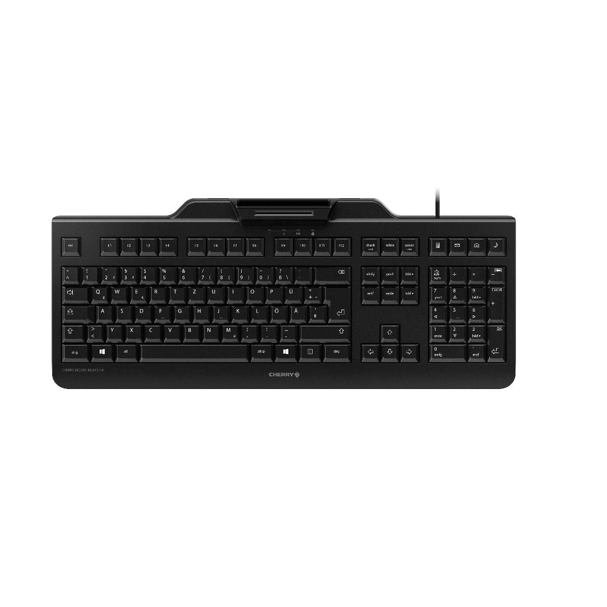 EAN 4025112091421 - CHERRY SECURE BOARD 1.0 teclado Oficina USB QWERTY Nórdico Negro imagen 1