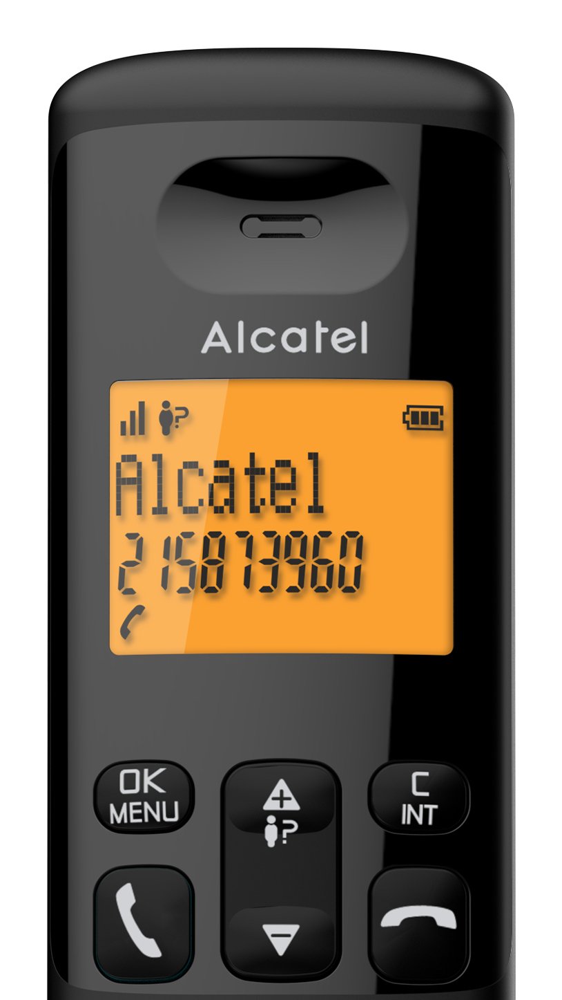 EAN 3700601426724 - Alcatel E160 Teléfono DECT Identificador de llamadas Negro imagen 3