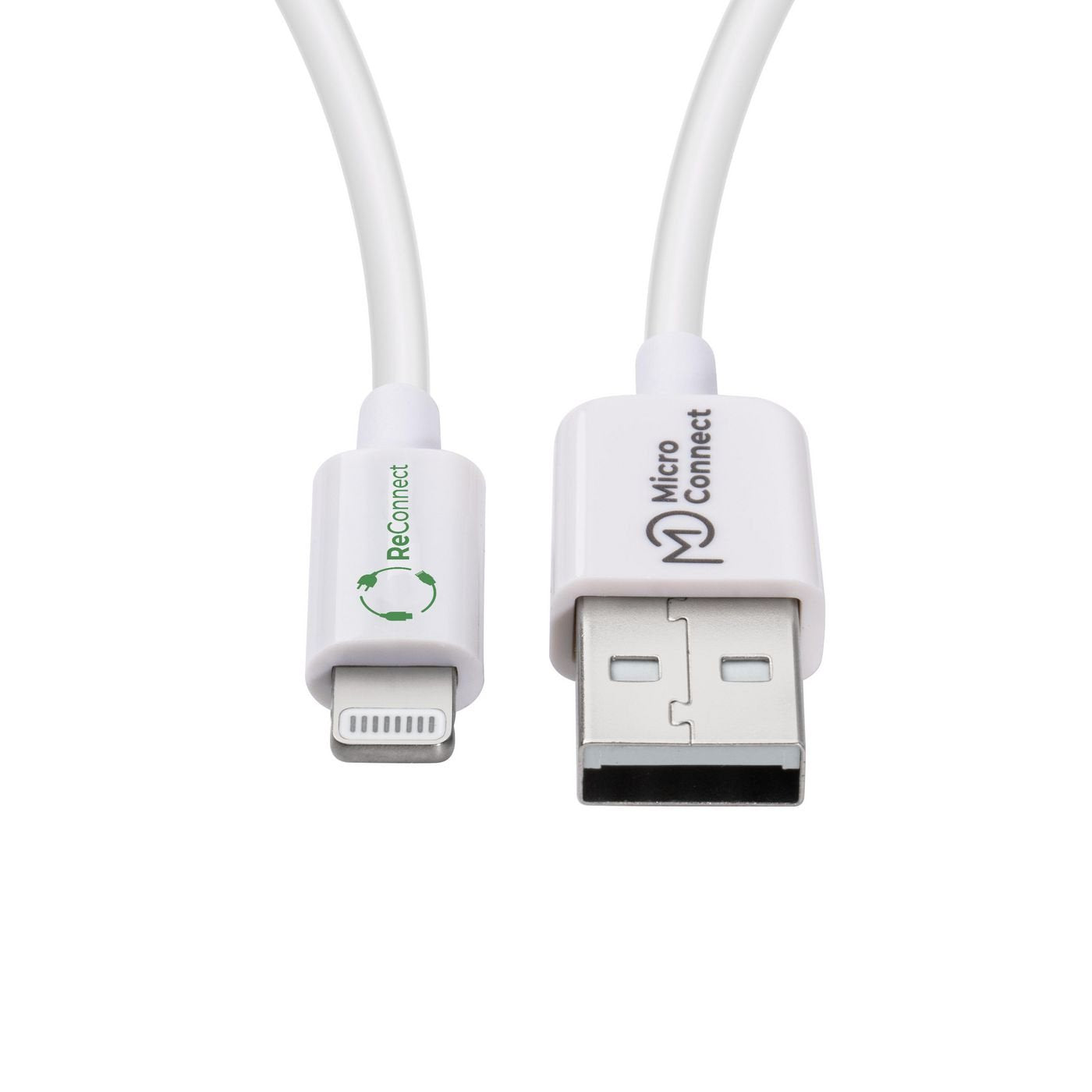 EAN 5715063597545 - Microconnect ECO-LIGHTNING1 cable de conector Lightning 1 m Blanco imagen 3