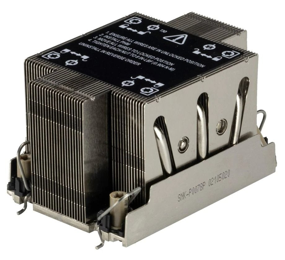 K Cooler Server Supermicro Snk-P0078p (4189) 2u Passiv