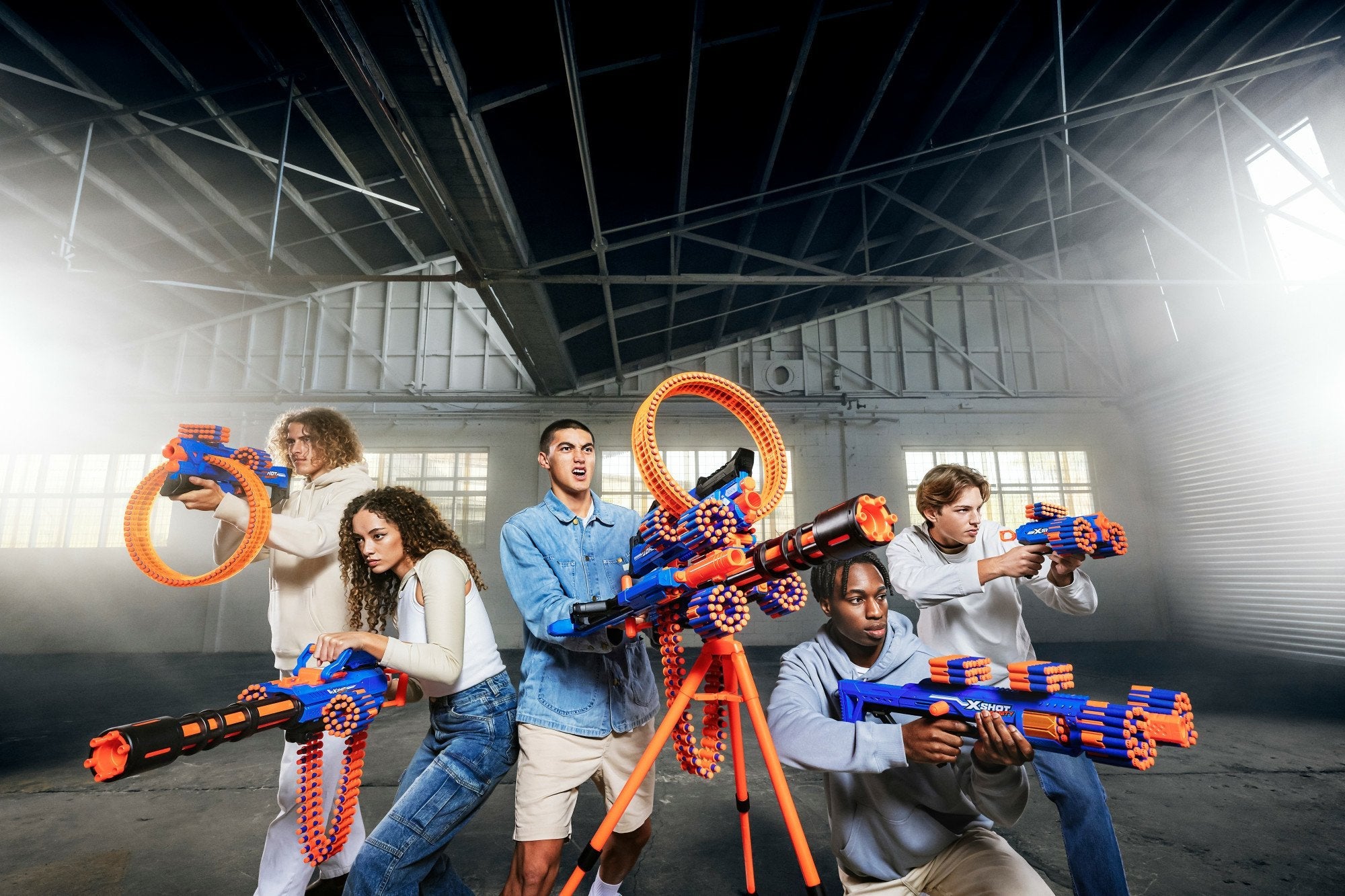 Zuru X-Shot - Insanity Blaster Manic, Lanzador De Dardos Con 24 Dardos 36603