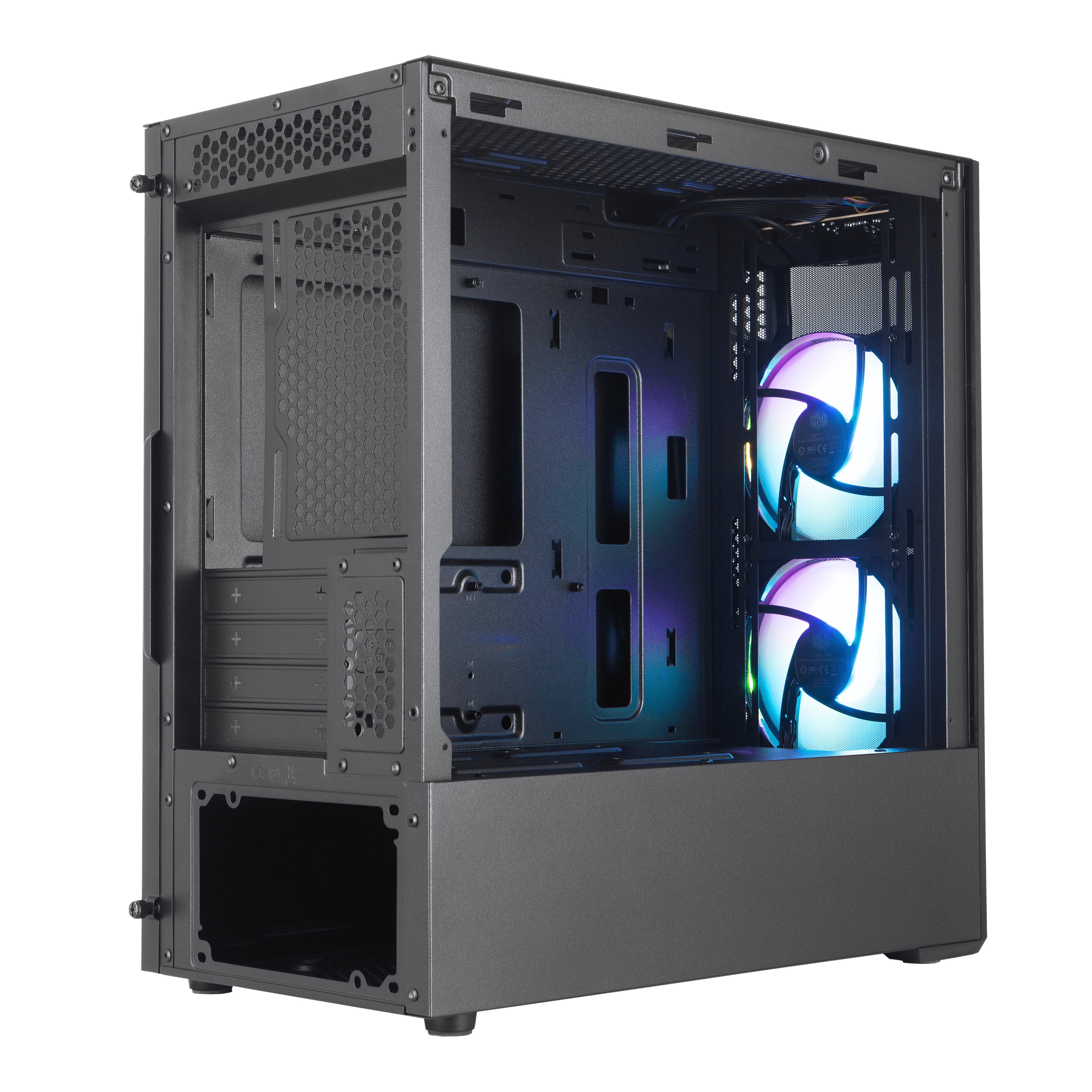 Caja Pc Cooler Master Masterbox Mb311l Argb Mini Tower, Black