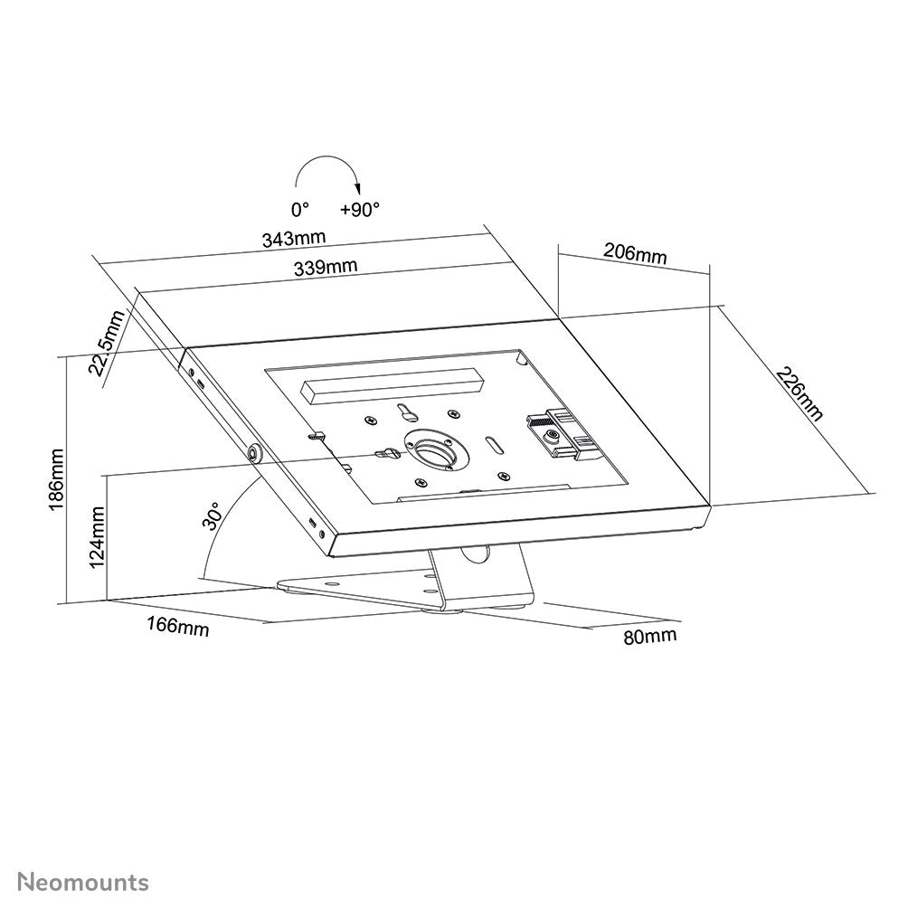 EAN 8717371449339 - Neomounts DS15-630WH1 soporte de seguridad para tabletas 27,9 cm (11") Blanco imagen 17