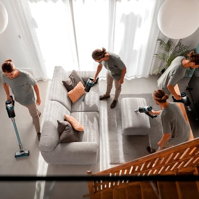 Aspiradora Cecotec Conga Rockstar 1600 Advance Sin Cables / Sin Bolsa Azul