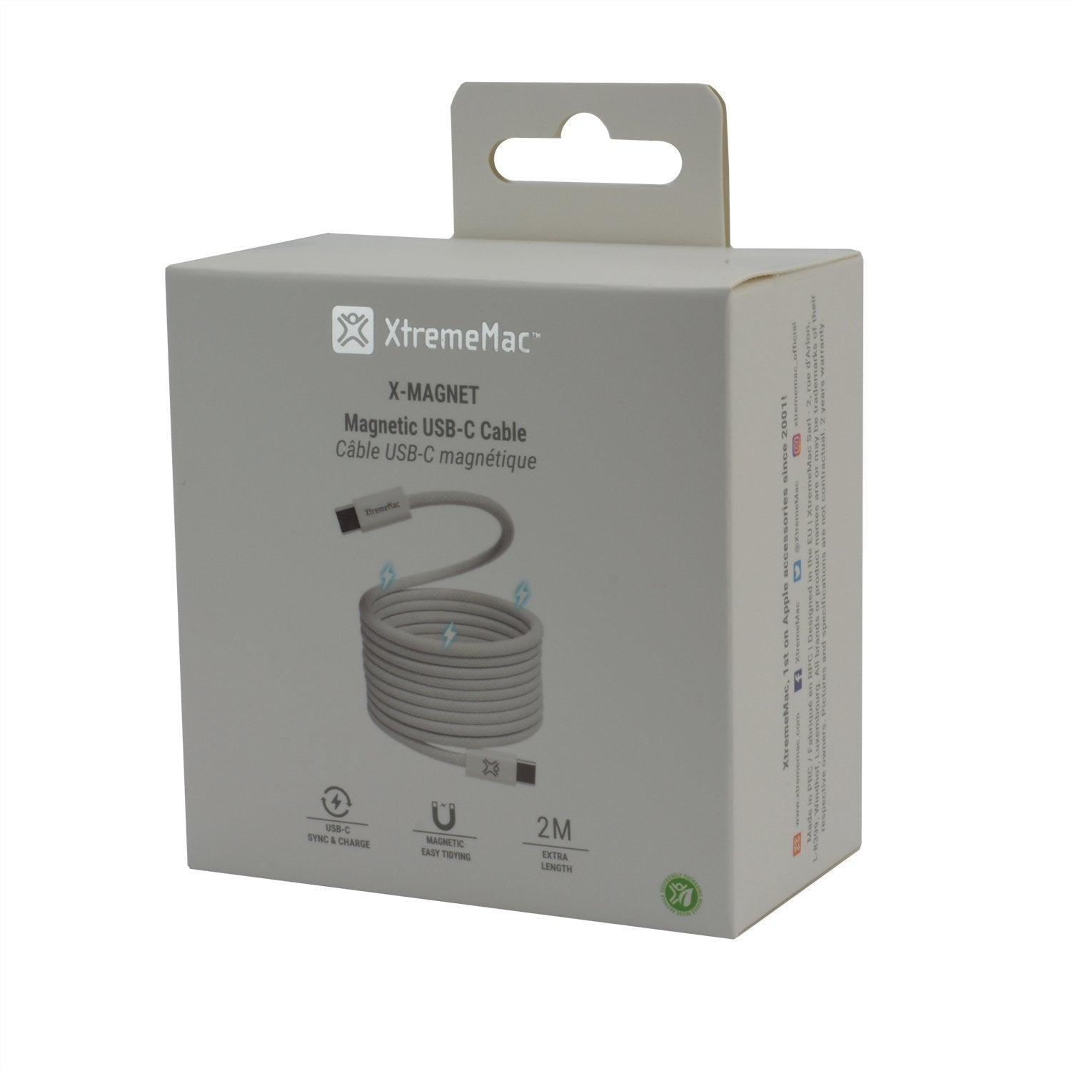 Xwh-Xmg-03 Xtrememac Cable Usb-C 2m 60 W