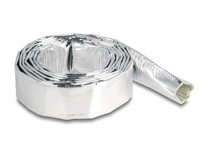 Delock Manguera De Cable Trenzada De Fibra De Vidrio Y Aluminio 2 M X 20 Mm