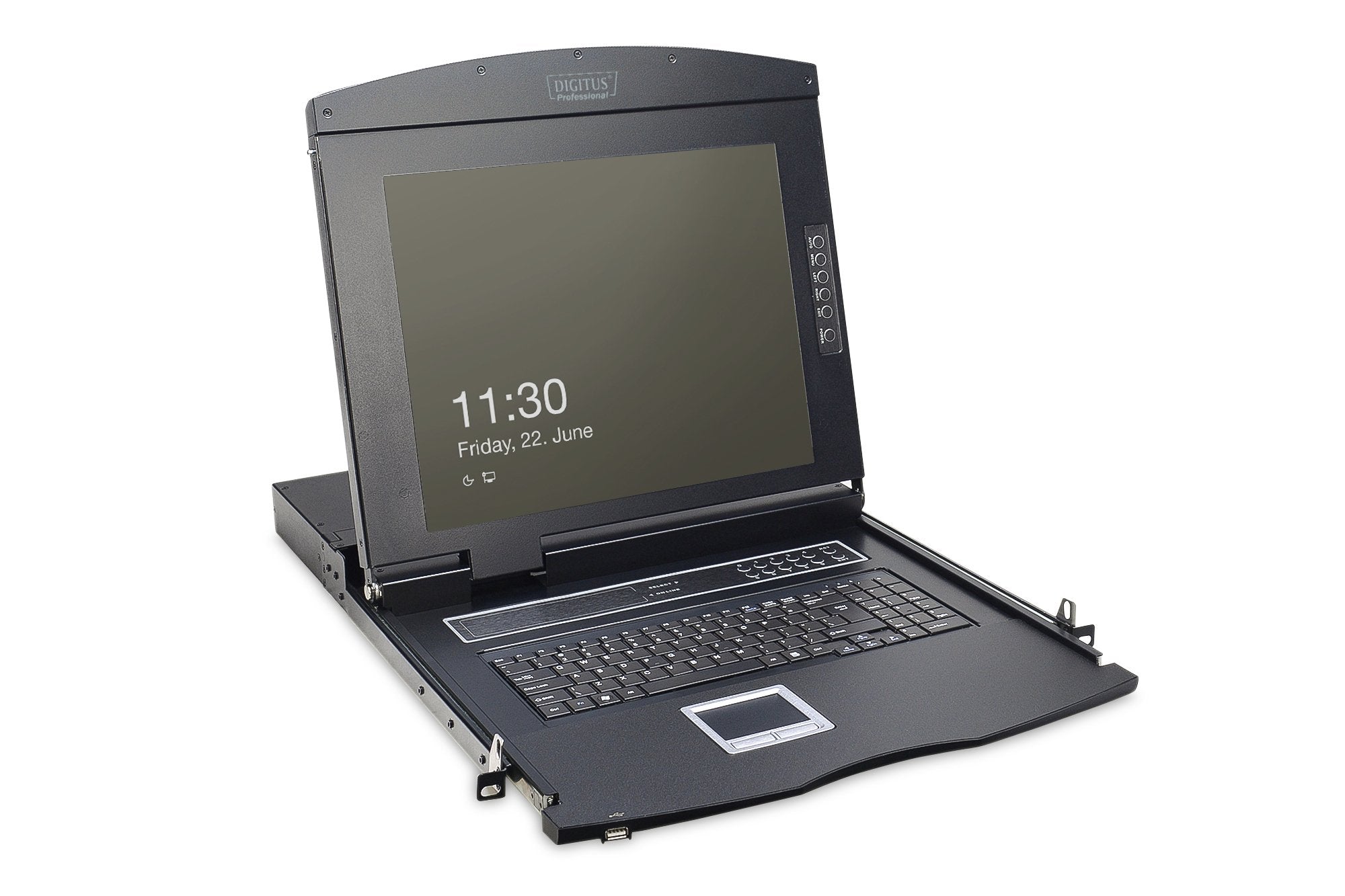 EAN 4016032449584 - Digitus DS-72210-3CH consola de rack 43,2 cm (17") 1280 x 1024 Pixeles Negro 1U imagen 1