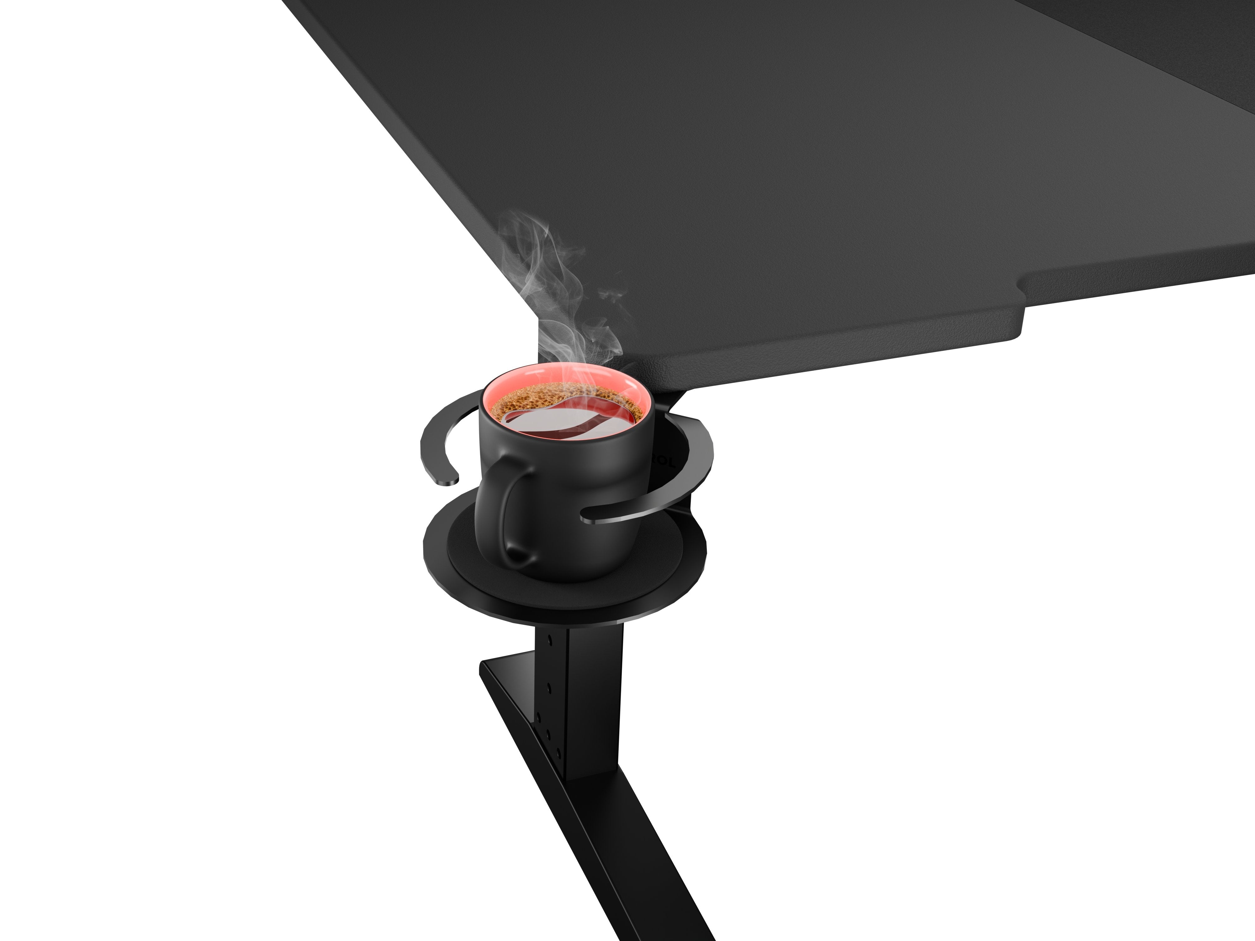 Mesa Gaming Genesis Holm Modular 180 Rgb Negro 180x75 Cm