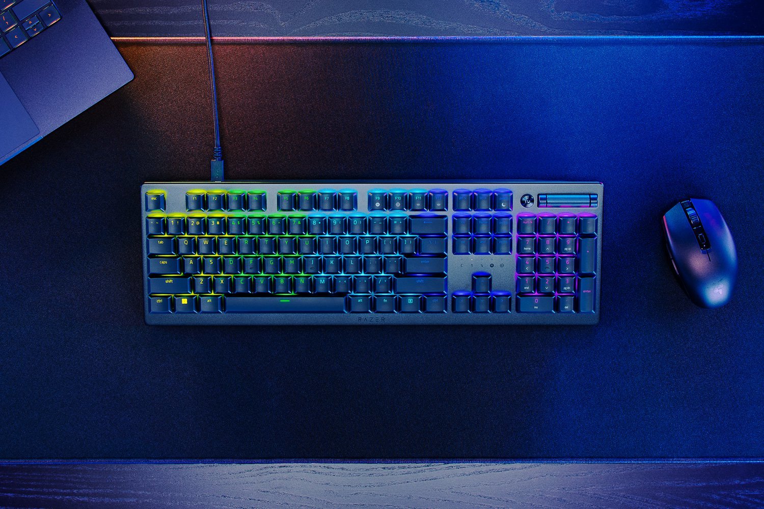 EAN 8886419349037 - Razer DeathStalker V2 teclado Juego USB QWERTZ Alemán Negro imagen 4