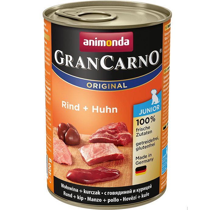 Animonda Grancarno Original Beef, Chicken Junior 400 G