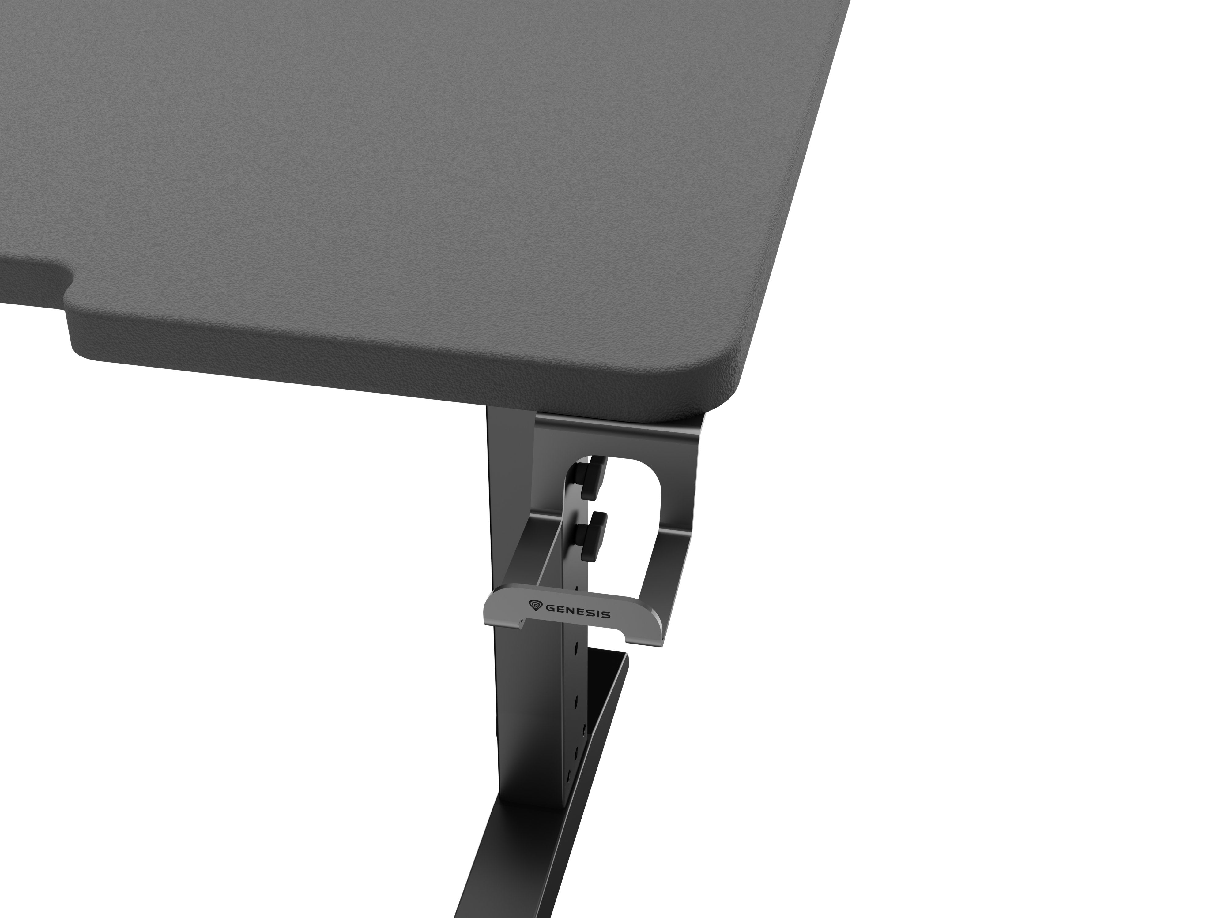 Mesa Gaming Genesis Holm Modular 180 Rgb Negro 180x75 Cm