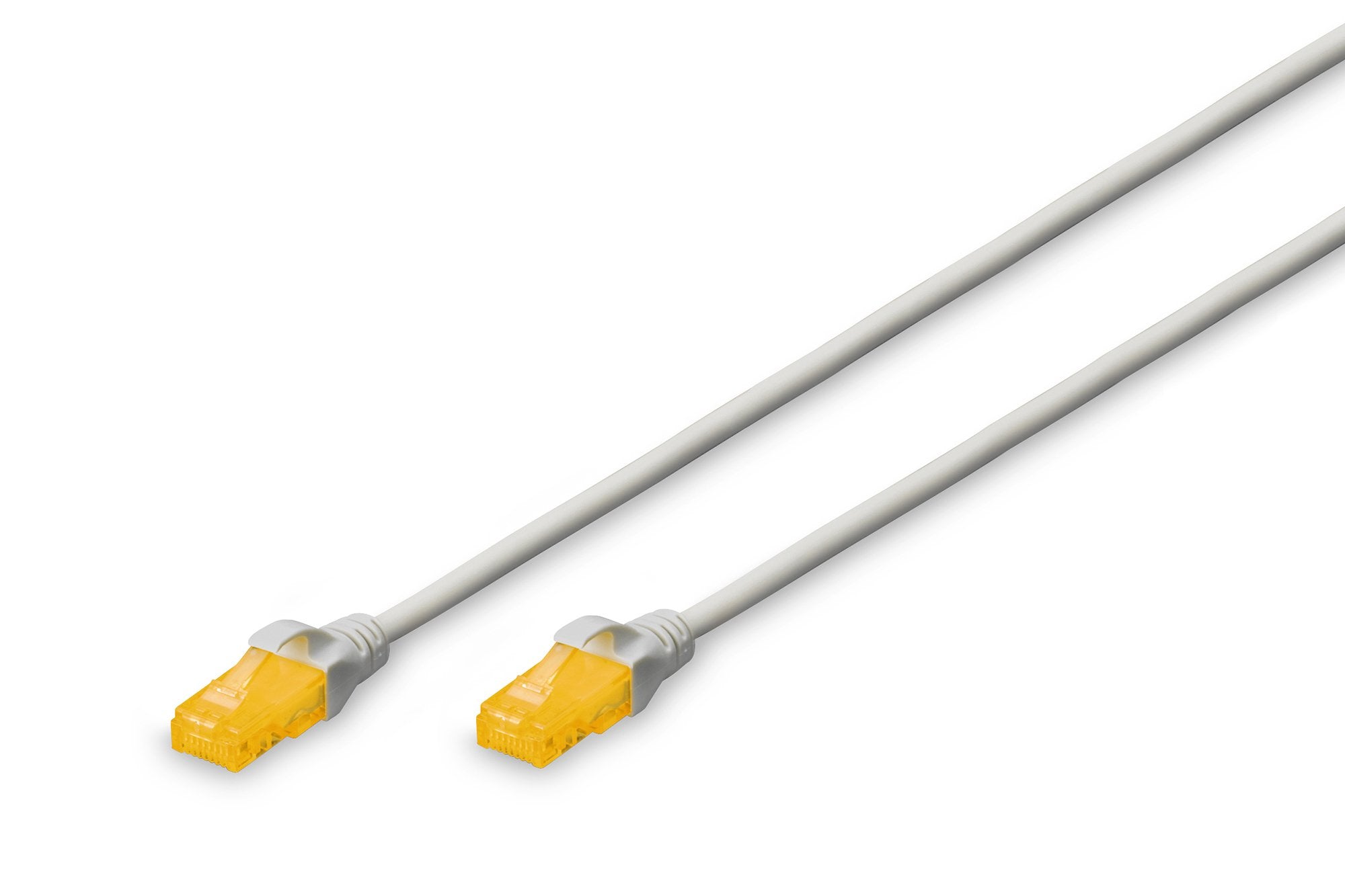Cat 6 U-Utp Slim Patch Cord 2m Cabl Cu Lszh Awg 28/7 Length Grey