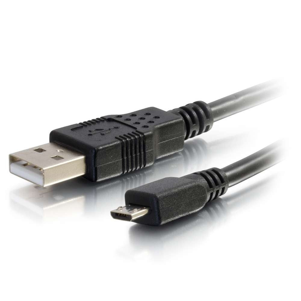 EAN 0757120273653 - C2G 27365 cable USB 2,01 m USB A Micro-USB B 0,48 Gbit/s imagen 2