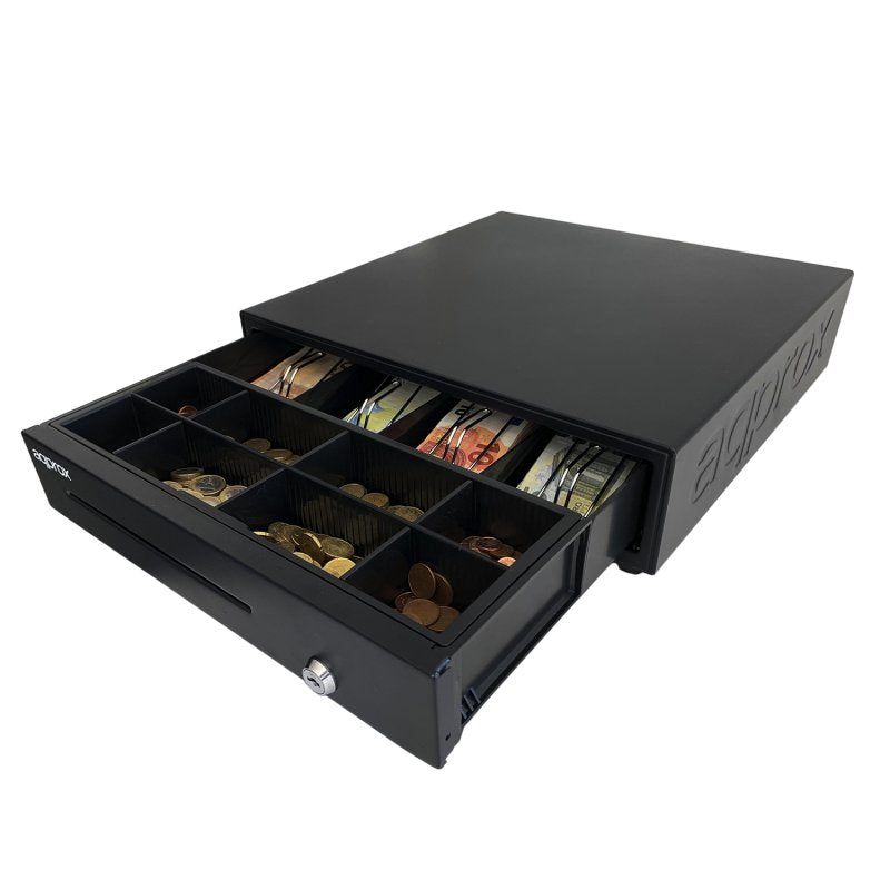 Cajón Portamonedas Approx Appcash01usb Manual Y Automático Negro