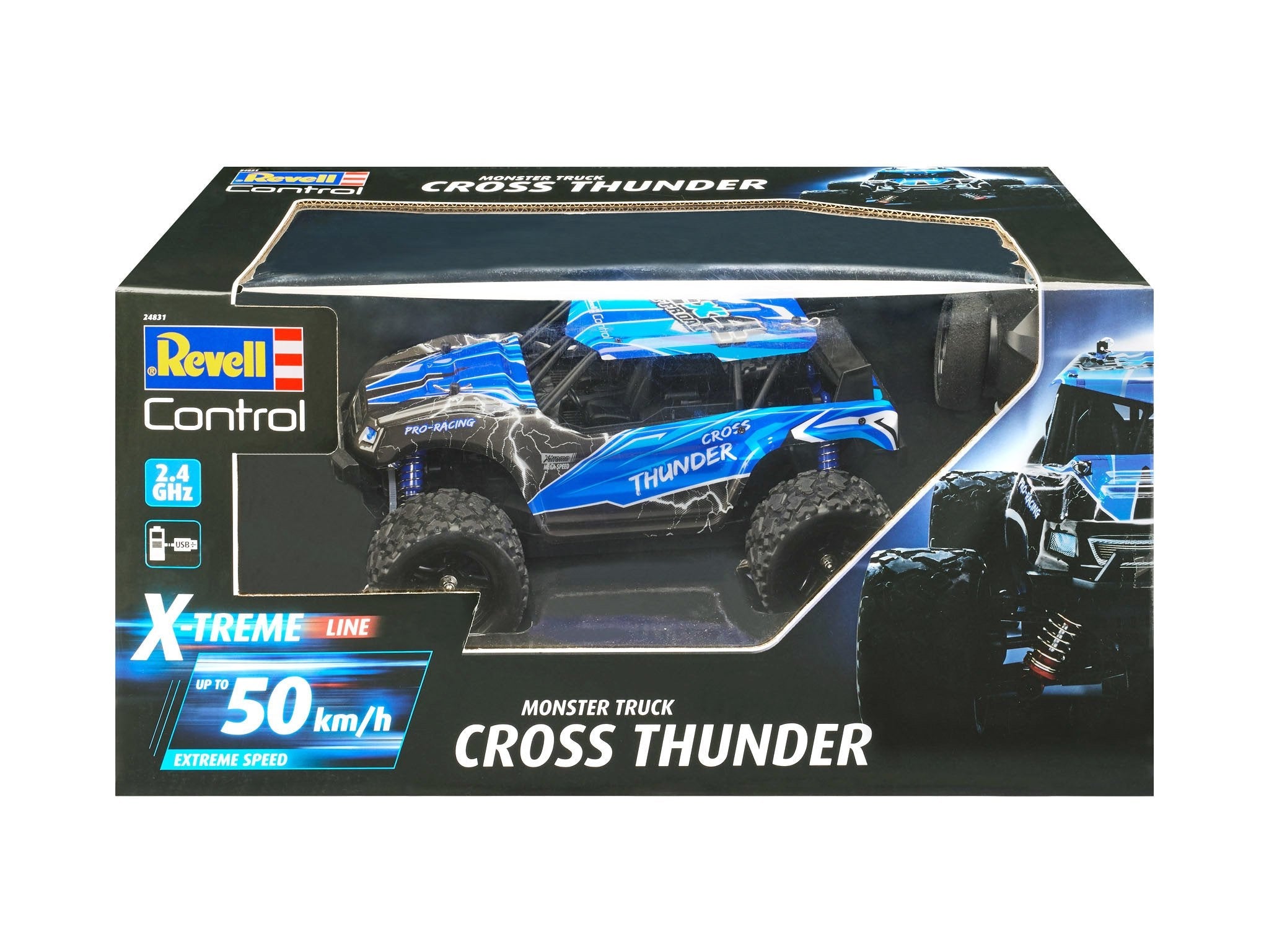 EAN 4009803248318 - Revell CROSS THUNDER modelo controlado por radio Monster truck Motor eléctrico 1:18 imagen 5
