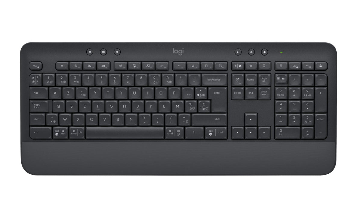 Logitech Signature K650 Teclado Inalámbrico Bluetooth 5.1 Azerty Alemán Grafito