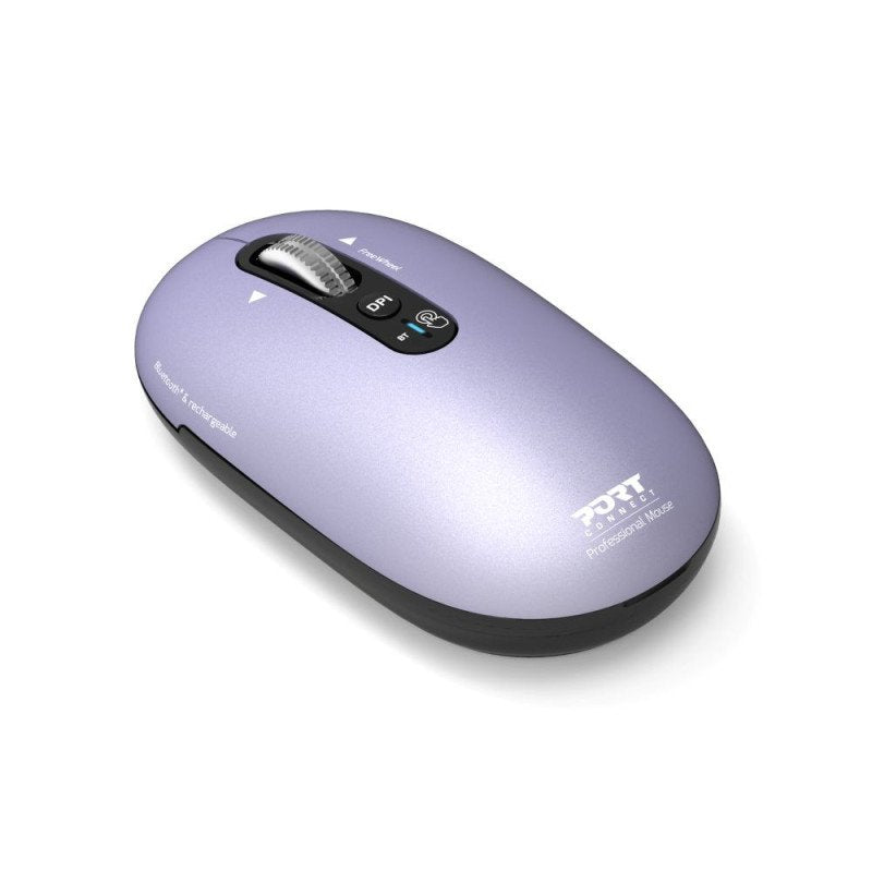 Port Connect Wireless & Bluetooth Rechargeable Pure Mac Mouse, Iris