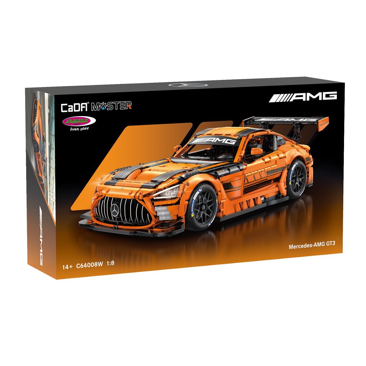 Jamara Cada Mercedes-Amg Gt3 1:8 Naranja Bricks