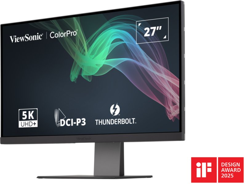 Monitor Viewsonic Vp2788-5k  27" 5120 X 2880 Pixeles 5k Ultra Hd Led Negro Vp2788-5k