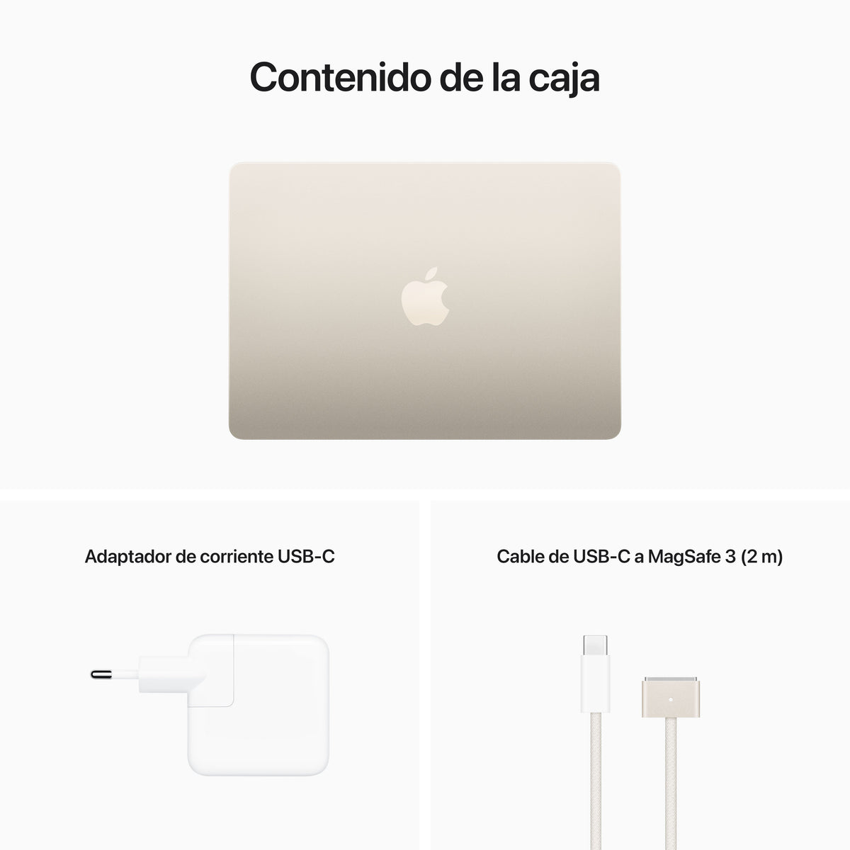 EAN 0195949900105 - Apple MacBook Air Apple M M2 Portátil 34,5 cm (13.6") 16 GB 256 GB SSD Wi-Fi 6 (802.11ax) macOS Sonoma Be imagen 11