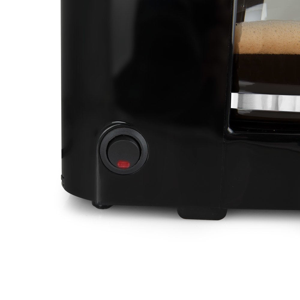 Orbegozo Cg4014 Negra Cafetera De Goteo 6 Tazas Filtro Permanente Extraíble