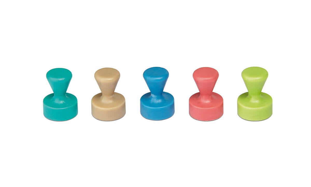 Maul Neodym-Kegelmagnete 12mm 10 Mück Div. Farben