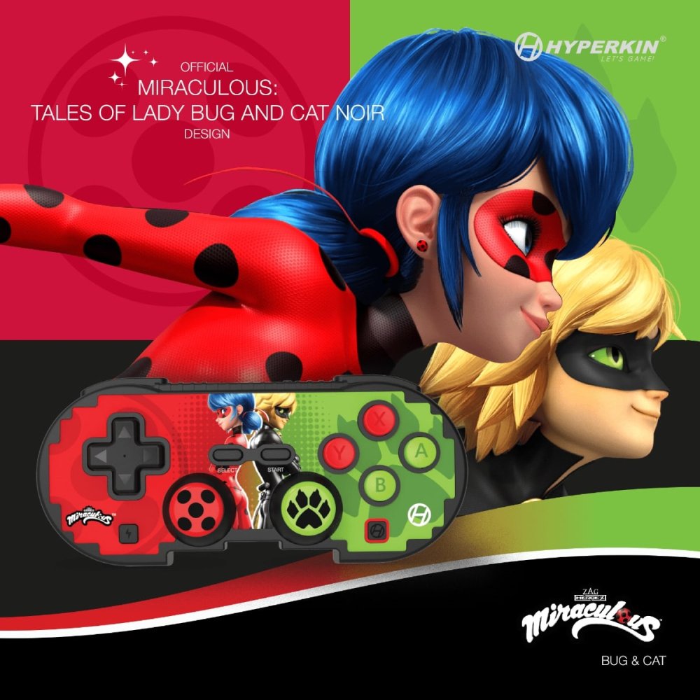 EAN 0810007714424 - Hyperkin Pixel Art Verde, Rojo Bluetooth Gamepad Nintendo Switch, Nintendo Switch Lite, Nintendo Switch O imagen 4