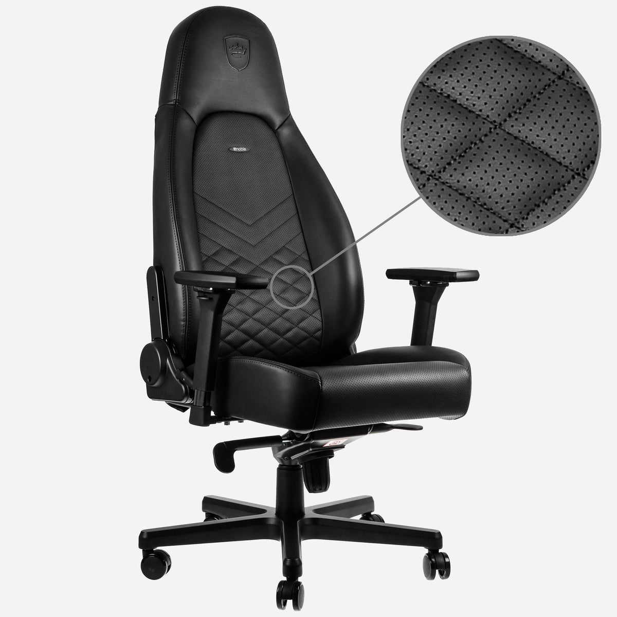 Noblechairs Icon Gaming Silla - Negro Negro