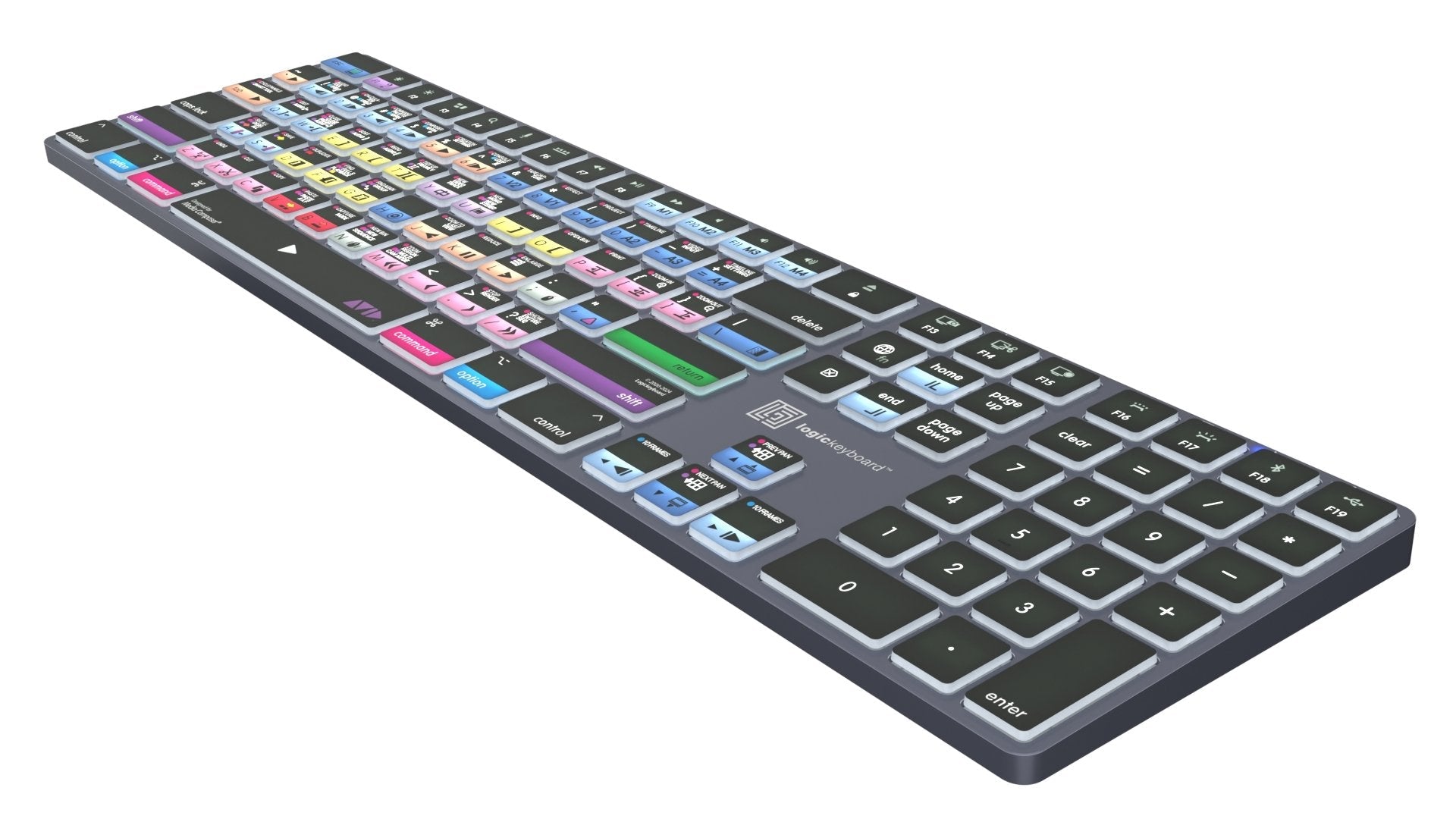 Logickeyboard Avid Media Composer - Pro Titan Uk (Mac)