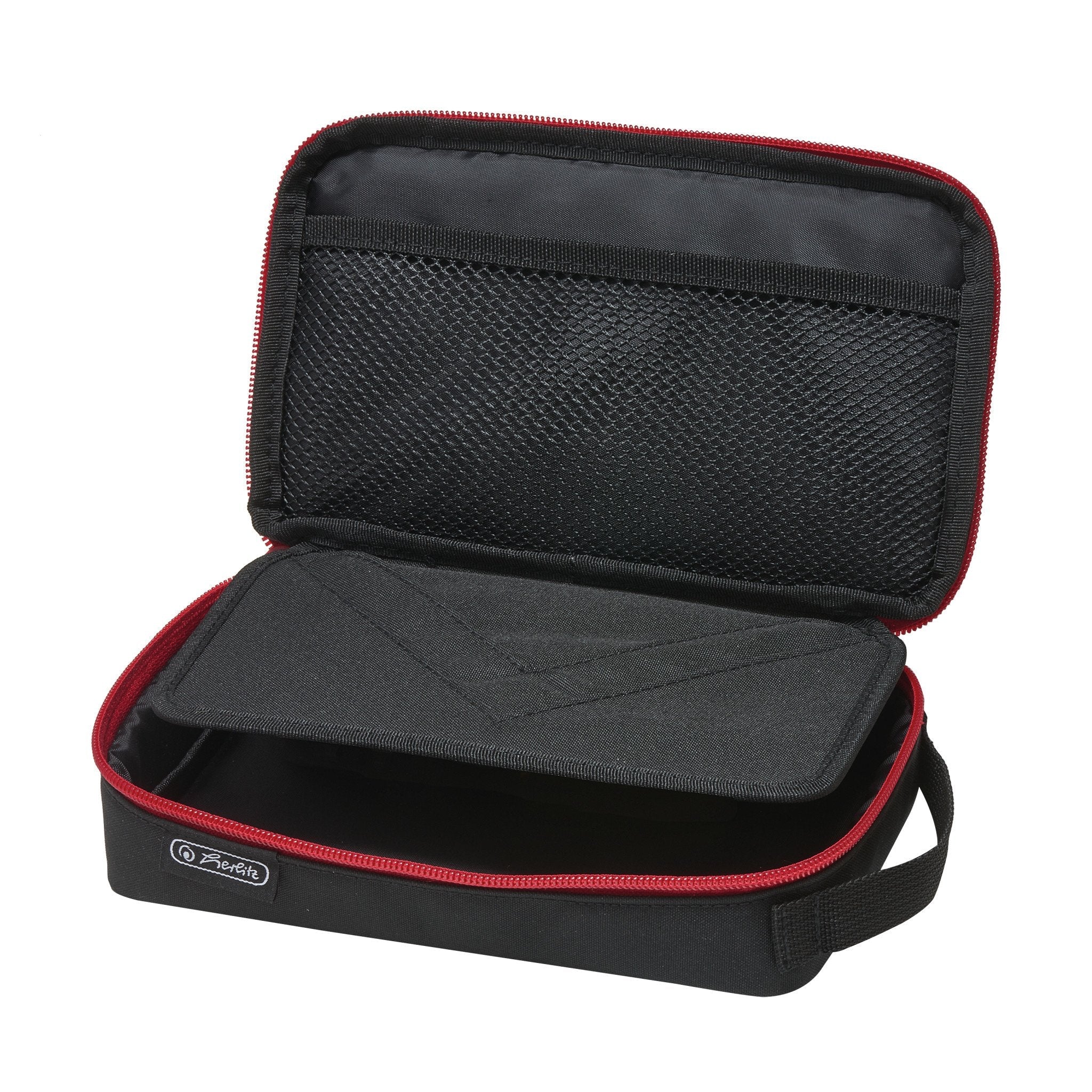 Herlitz Faulenzer 2 Go Negro Rot