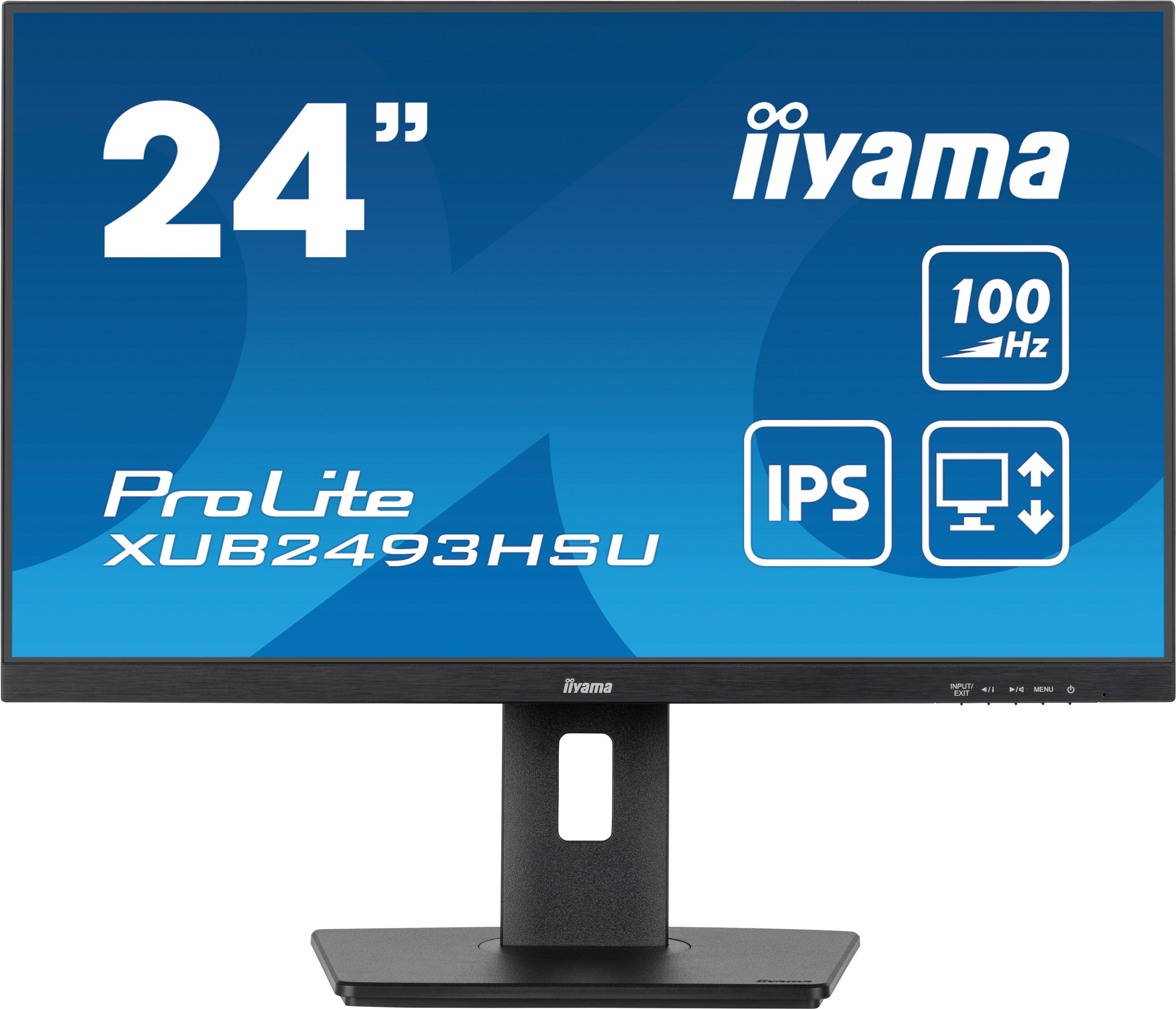 EAN 4948570124596 - iiyama XUB2493HSU-B7 pantalla para PC 60,5 cm (23.8") 1920 x 1080 Pixeles Full HD LED Negro imagen 2