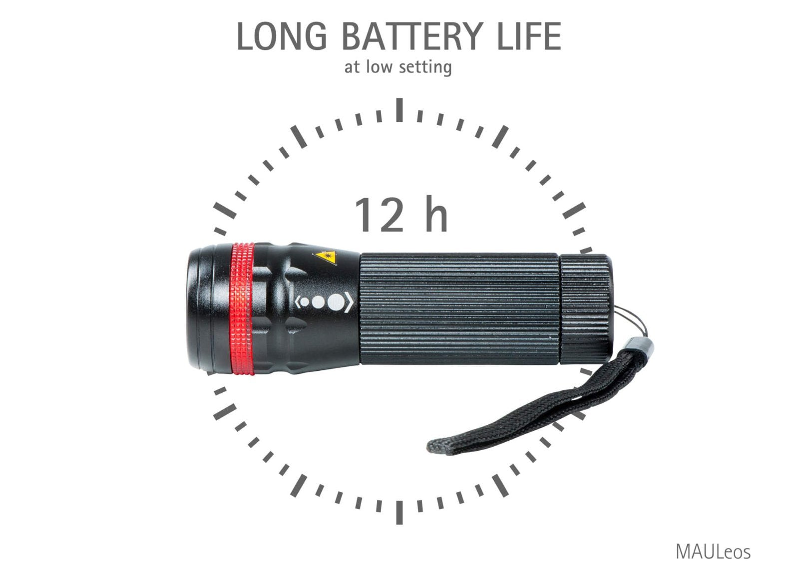 Linterna Led Maul Leos 10,5cm, 3w, Hasta 150m