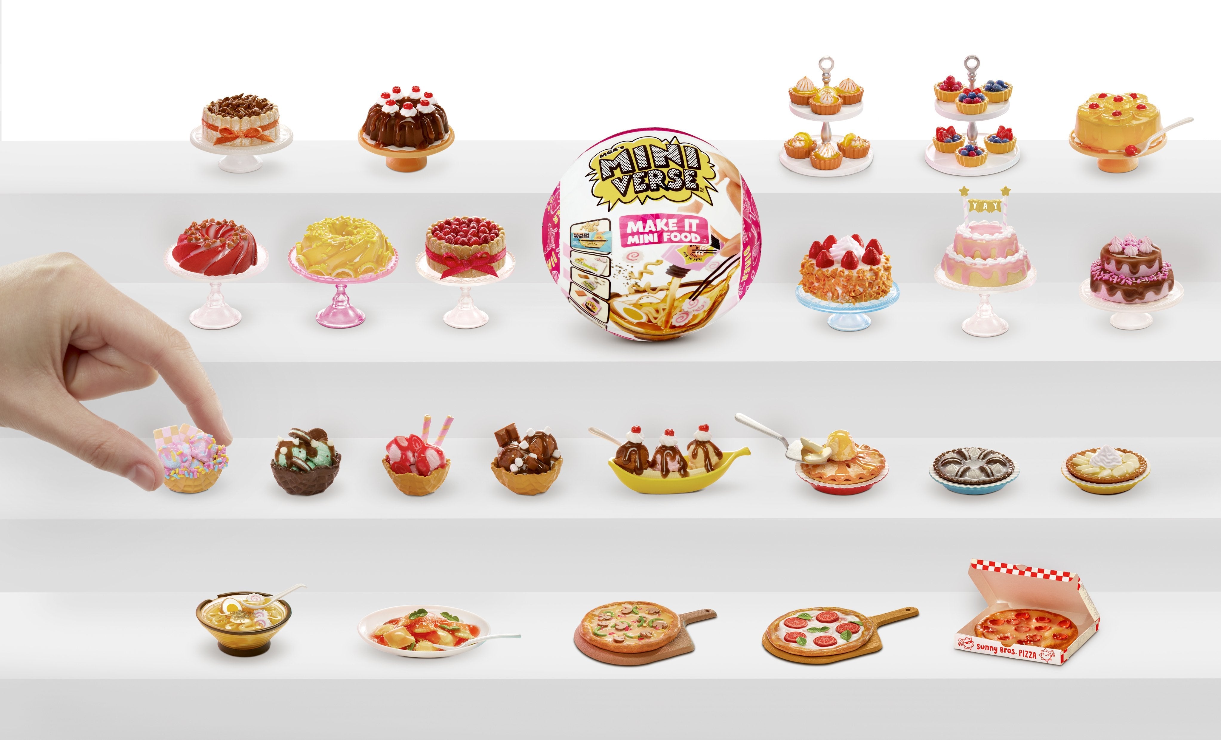 Mga Entertainment Miniverse Make It Mini Foods - Diner Series 2, Accesorios Para Muñecas Artículos Surtidos 591825x2euc