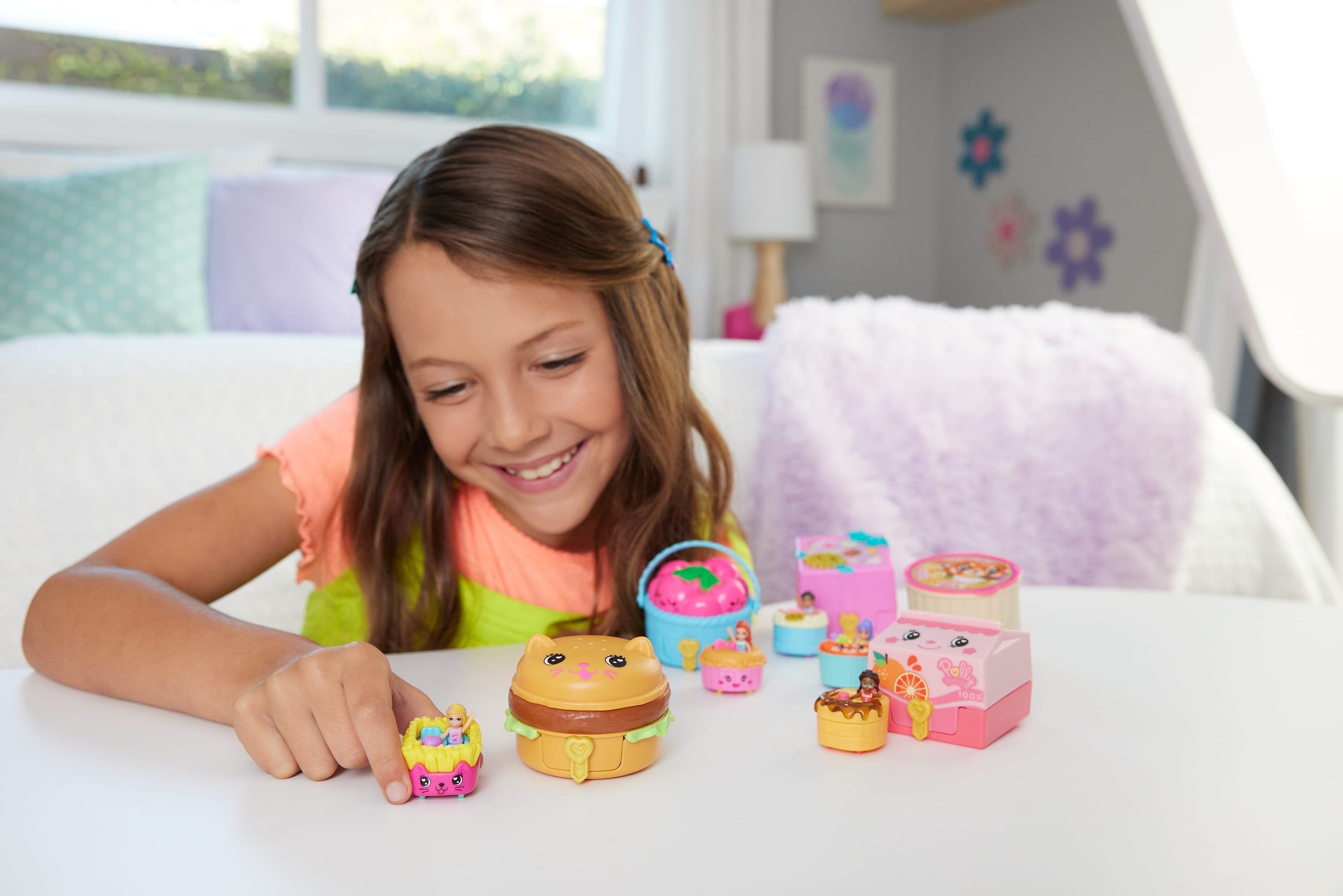 Zestaw Figurek Polly Pocket Przekaska Niespodzianka