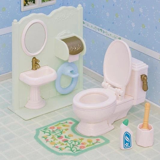 Epoch Sylvanian Families - Toiletten-Set 5740