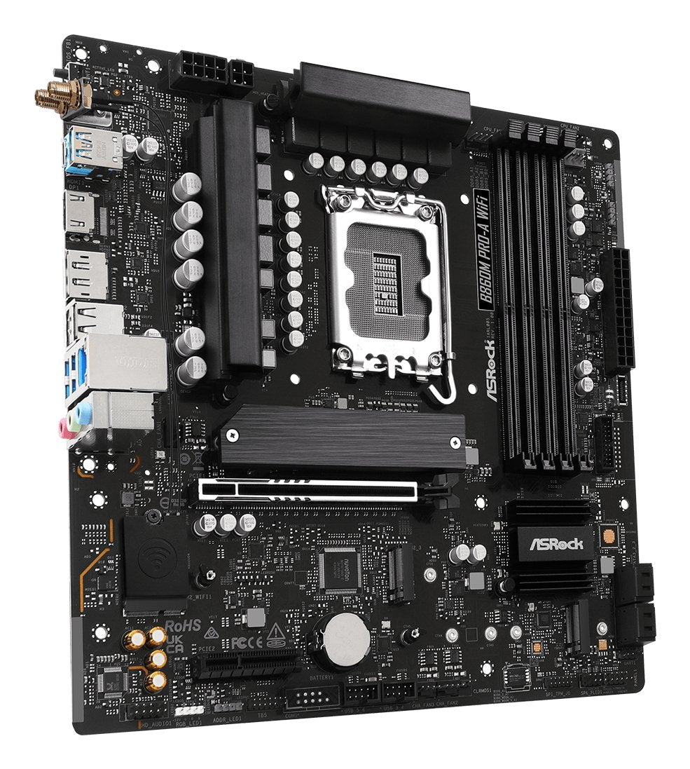 EAN 4711581490307 - Asrock B860M Pro-A WiFi Intel B860 LGA 1851 (Socket V1) micro ATX imagen 4