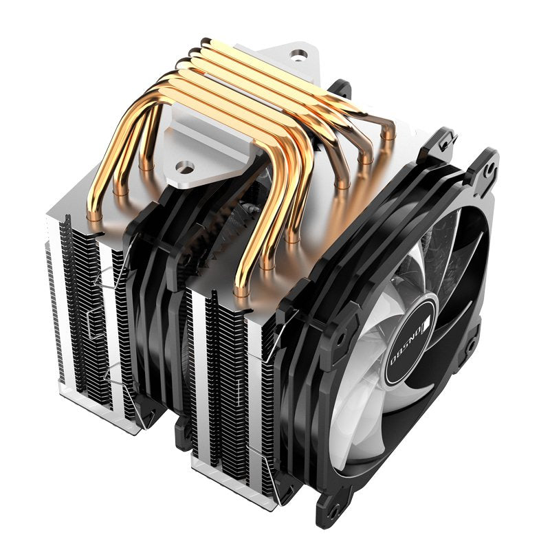 K Jonsbo Cr-2000 Gt Cpu Disipador Dual Tower, Argb - 2x 120mm, Negro