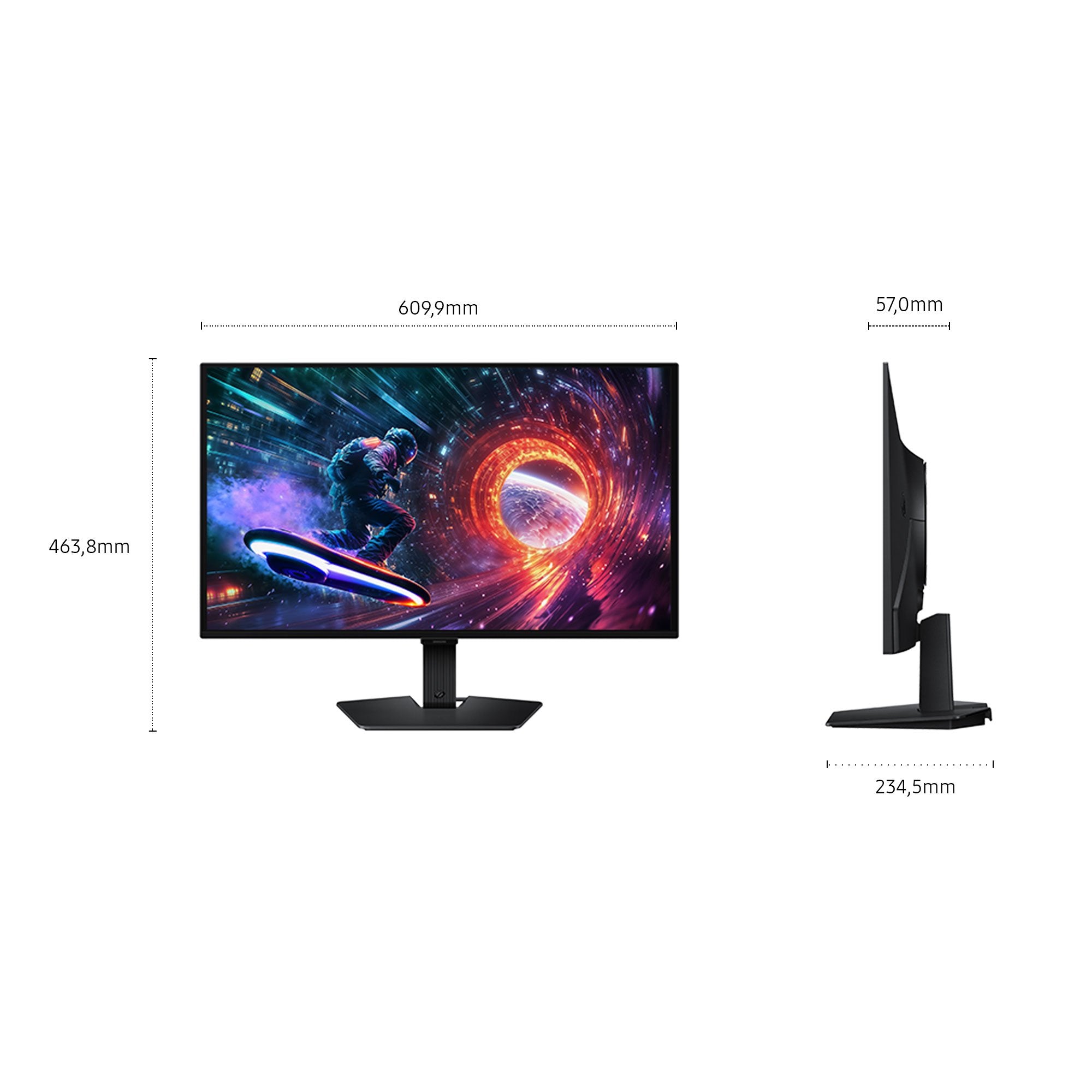 EAN 8806097684046 - Samsung G50F pantalla para PC 68,6 cm (27") 2560 x 1440 Pixeles Quad HD OLED Negro imagen 5