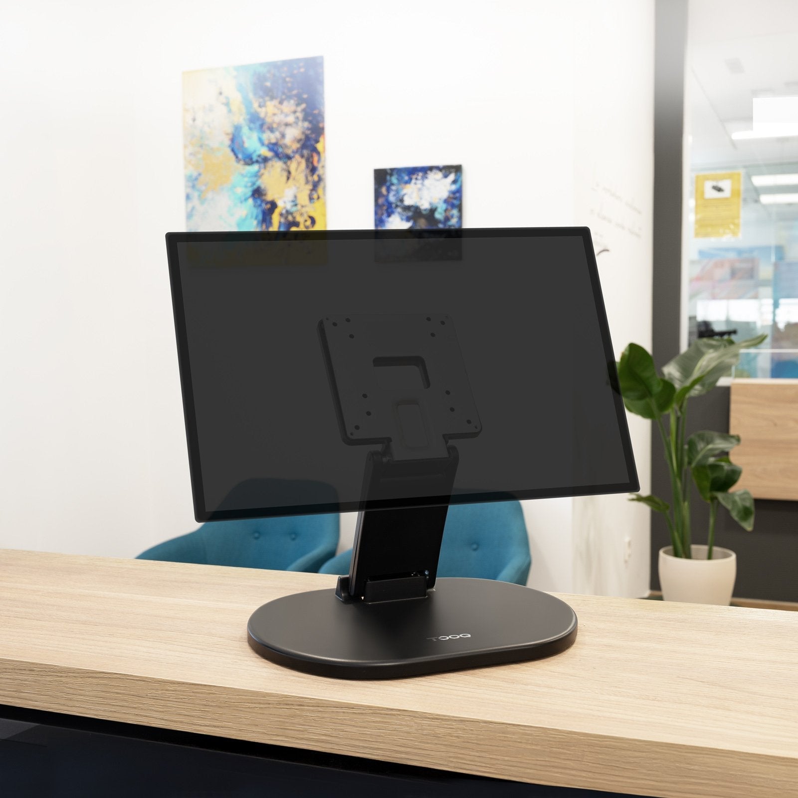 Soporte De Sobremesa Para Monitor Tooq Db1027tn-B Inclinable Hasta 6.5kg
