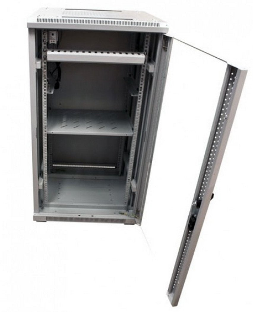 Allnet 19\"Schrank, 22he, B600/T 900mm, Glamür, Lichtgris, Snb-Serie,