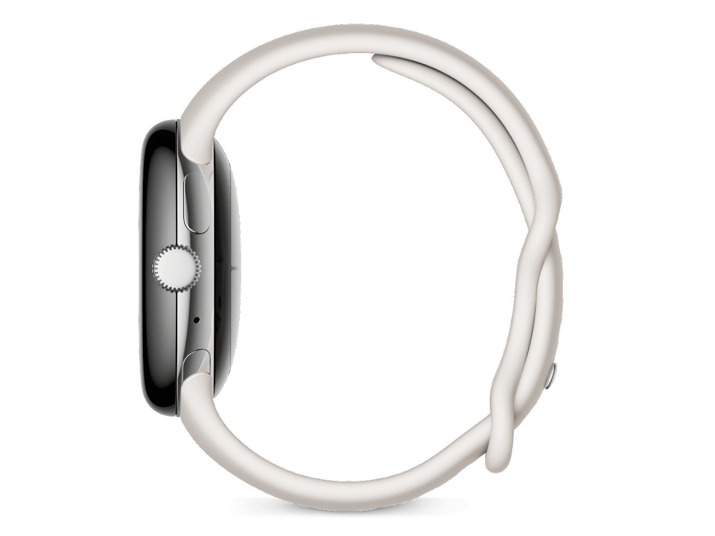 Smartwatch Google Pixel  Wifi Polished Silver/Chalk