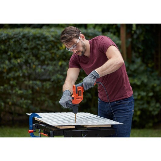 Taladro Black & Decker Beh200k-Qs 2900 Rpm Sin Llave 1,67 Kg Negro, Naranja