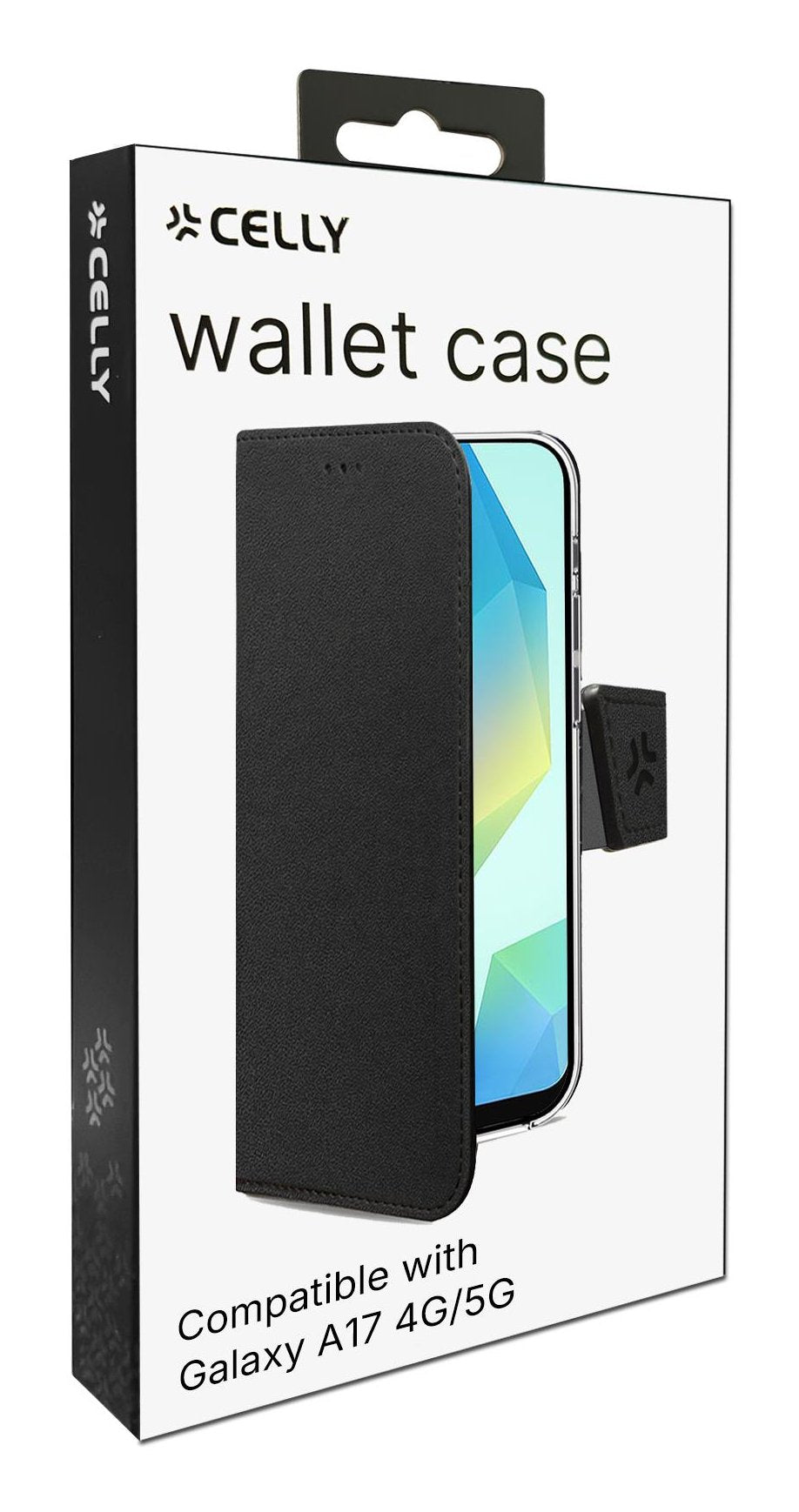 EAN 8021735225157 - Celly WALLY funda para teléfono móvil 17 cm (6.7") Funda cartera Negro imagen 6