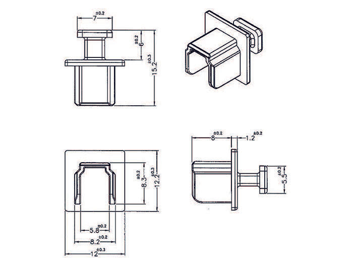 Delock Protección Contra El Polvo Para Usb 3.0 Typ-B Hembra Con Griff 10 Stü