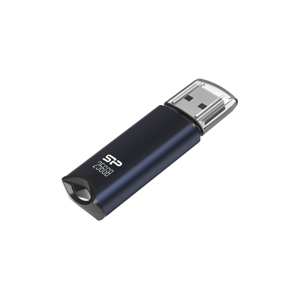 Memoria Usb 256gb Silicon Power Usb3.2 M02 Azul Alu ¡A Granel!