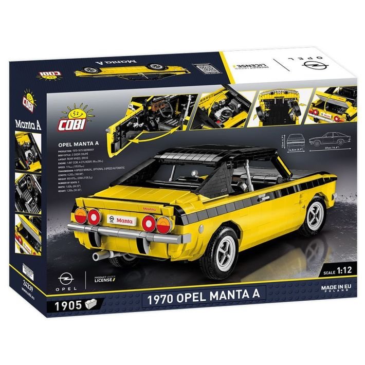 Cobi Opel Manta A 1970, Juguete De Construcción Cobi-24339