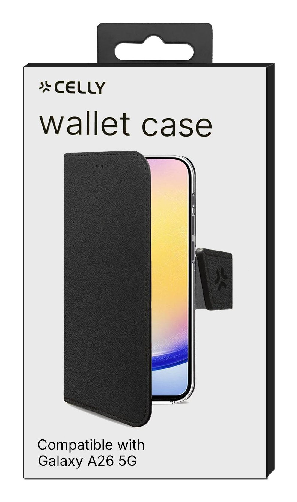 EAN 8021735220688 - Celly WALLY funda para teléfono móvil 17 cm (6.7") Funda cartera Negro imagen 5